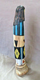 Native Navajo Large Cottonwood Yellow Corn Kachina by Bertha Lopez K043