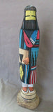 Native Navajo Large Cottonwood Yellow Corn Kachina by Bertha Lopez K043