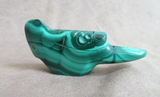 Native Zuni Malachite Eagle Fetish by Leland Boone & Daphne Quam C4101