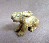 Native Zuni Jasper Rabbit Fetish Carving by Dane Malani -  C4488