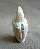 Native Zuni Dolomite Eagle Fetish by young carver Lane Vacit C3345