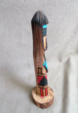 Native Navajo Cottonwood 7" Long Hair Kachina by  JT - Jerome Totsoni  K066