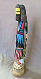 Native Navajo Large Cottonwood Yellow Corn Kachina by Bertha Lopez K043