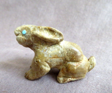 Native Zuni Jasper Rabbit Fetish Carving by Dane Malani -  C4488