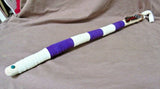 Native Taos Handmade Wood & Leather Talking Stick by Clarice Mirabal  M0177