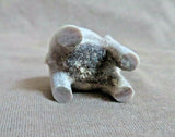 Native American Zuni Antler Adorable Mini Pig Fetish by Ruben Najera C3590