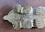 Native Zuni Picasso Marble Badger Fetish by Dane Malani -  C2648
