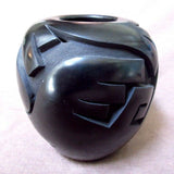 Native Santa Clara Pueblo Pottery Etched & Incised by J & E Naranjo P0112