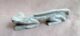 Native Zuni Picasso Marble Lizard Fetish Carving by Cody Cheama  C4484