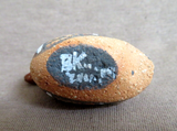 RARE Native Made Zuni Mini Pottery Duck Figure by BK - PO288