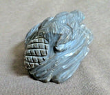 Native Zuni  Jasper Beaver on dam Fetish Carving by Scott Garnaat C3753
