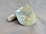Native Zuni Zuni Rock & Turquoise Eagle carving fetish by Freddie Leekya C3609