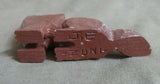 Native Zuni Sacred Pipestone Coyote Fetish Carving by Jesus Espino  - C3889