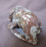 Zuni Amazing Picasso Marble Wart Hog by Master Carver Derrick Kaamasee C0436