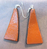 Zia Painted Gourd Dangle Hook Earrings by Ralph Aragon JE0014