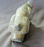 Native American Zuni Zuni Rock Bobcat fetish Carving by Freddie Leekya C3926