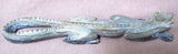 Zuni Museum Quality Very Large Serpentine Lizard Fetish by Lance Cheama C0393