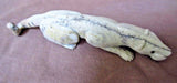 Native Zuni Dendritic Jasper Large Mountain Lion Fetish by Lance Cheama - C1748