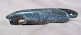 Zuni Gorgeous Fossilized Stone Mt. Lion Fetish by Bernard Laiwekete C2725