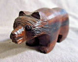 Native Zuni Like Ironwood Bear Carving /Fetish Yaqui native artist M2975