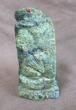 Zuni Museum Quality Serpentine Iguana on Rock Fetish by Carver Colin Weeka C2773