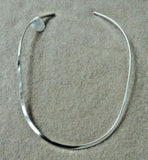 Native American Navajo Sterling Silver Collar / Pendant Necklace  JN0449