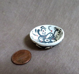 Native Zuni Hand Painted Clay Pottery Mini Plate/Bowl by Ruben Najera P0261