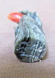Zuni Museum Quality Serpentine Iguana on Rock Fetish by Carver Colin Weeka C1345