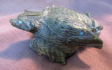 Zuni Museum Quality Serpentine Six Directions Fetish by Lance Cheama  C0263