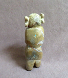 Native Zuni Zuni Rock Hopi Woman fetish Carving by Freddie Leekya C4293