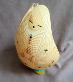 Zuni Large Melon Shell Double Maiden Fetish by Stuart Quandelacy (D)  C4489