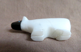 Native Zuni Marble Sheep Fetish Carving by Tim Lementino C4165