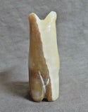 Zuni Sweet Banded Onyx Standing Bear Fetish by new carver Jacob Yuselew C3621
