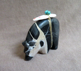 Zuni Jasper  Bear w/ Bundle Fetish by Leland Boone & Daphne Quam C4308