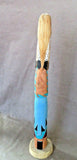 Older 1997 Native Navajo Large Cottonwood Feather Man Kachina by Roger Pino K042