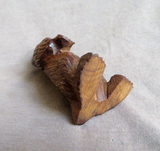 Great Zuni Like Ironwood Groundhog Carving /Fetish by Yaqui native artist C4324