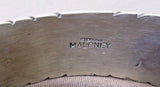 Native Navajo Heavy Sterling Silver Cuff Bracelet by Leonard Maloney JB0088