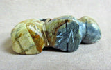Native Zuni Picasso Marble Bear W Inlay Bundle Fetish by Steven Natachu - C3413