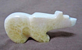 Zuni Museum Quality Bear w/ Inlay Heartline Fetish by Rodney Laiwakete C2335