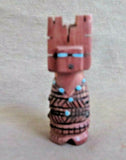 Native Zuni Wood Tableta Maiden Carving Fetish  By Carl Etsate C3611