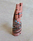 Native Zuni Wood Tableta Maiden Carving Fetish  By Carl Etsate C3611