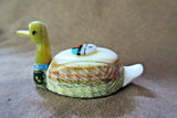 Native Zuni Multi-stone Duck w/ Sunface Fetish by Darrin Boone  C2939