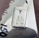 Navajo Multi-Color Opal Abstract Inlaid Pendant by Celina Yazzie JP0067