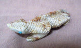 Native Zuni Amazing Picasso Marble Lizard Fetish by Alvin Haloo - C1718