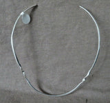 Native American Navajo Sterling Silver Collar / Pendant Necklace  JN0448