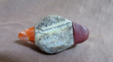 Native Zuni Multi-stone Duck w/ Sunface Fetish by Darrin Boone  C4354