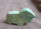 Zuni Green Variscite Horse Fetish Carving by Clayton & Abby Panteah C4343