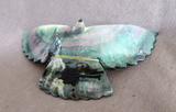 Zuni Large Mother of Pearl Peace Dove Fetish Carving by LaVies Natewa C4463 Two Ponies Trading