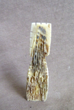 Native Zuni Antler Tableta Corn Maiden Fetish Carving  By Carl Etsate C4597