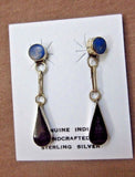 Native ZUNI Multi-stone SunFace Kachina Necklace & Earrings by JD Massie JN156